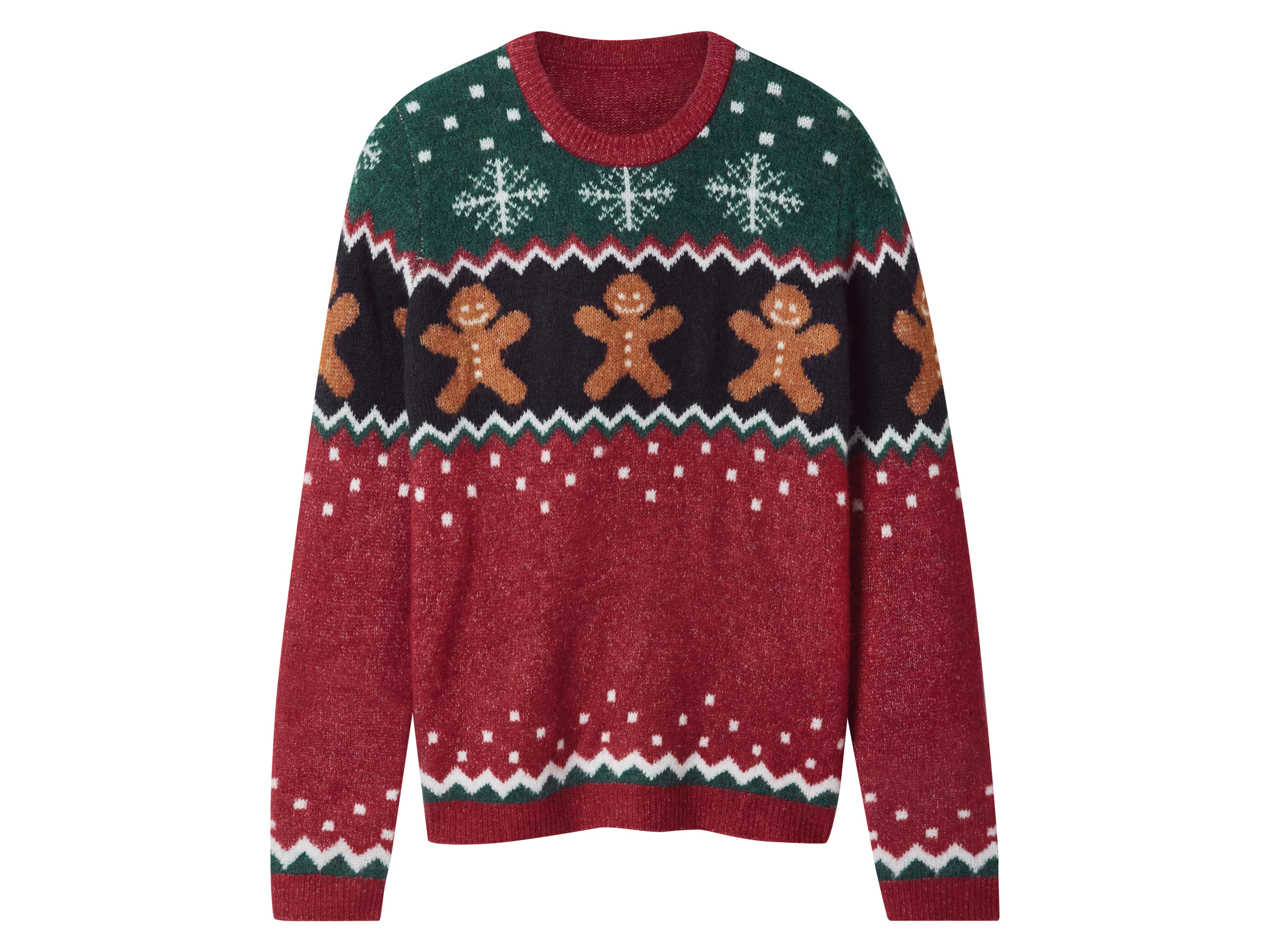 esmara® Dívčí vánoční pletený svetr (červená, 146/152)