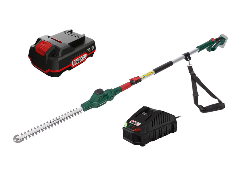 PARKSIDE® Aku teleskopické nůžky na živý plot PTHSA 20-Li B3, 2 Ah