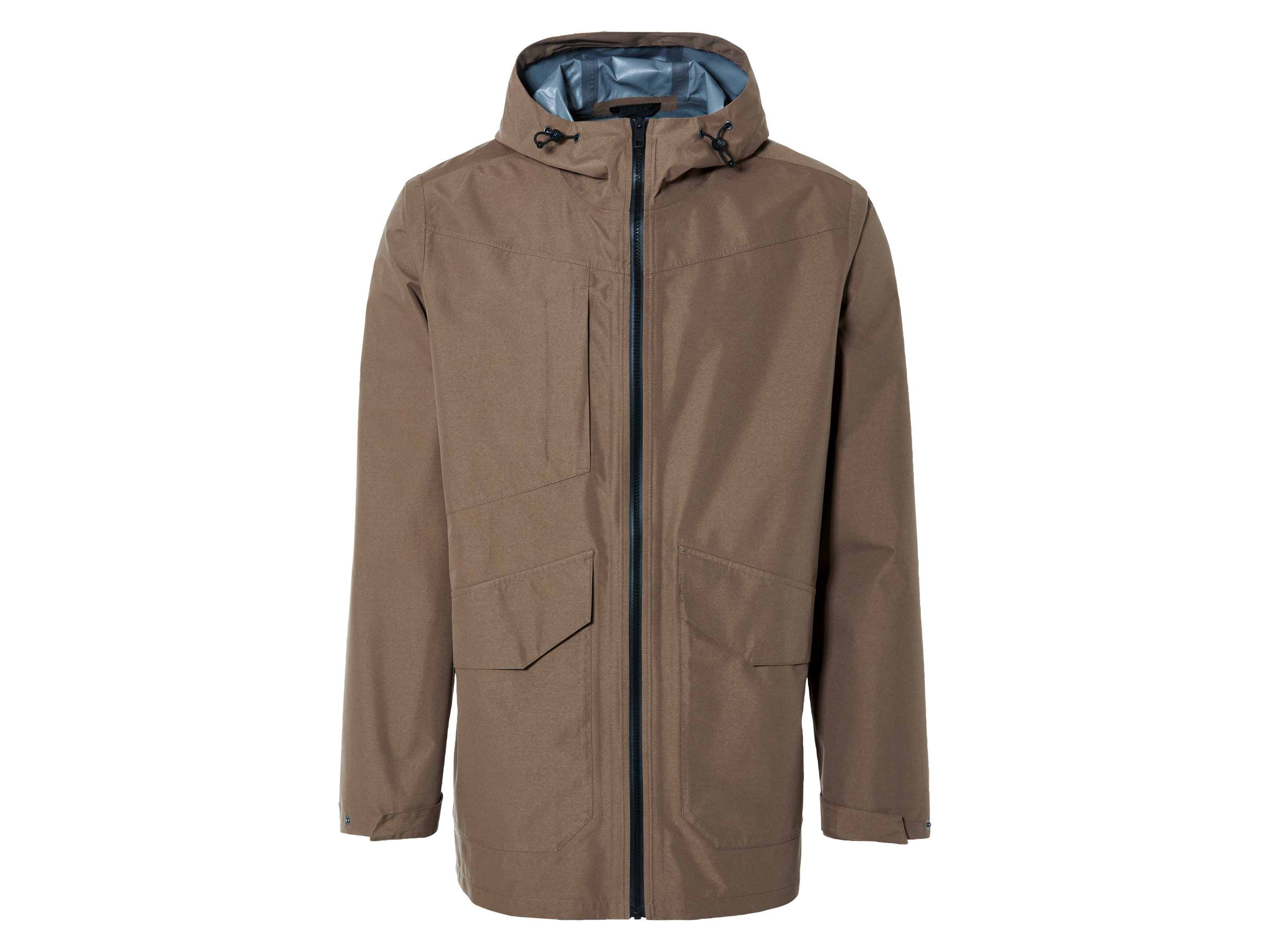 Livergy® Pánská nepromokavá parka (XL (56/58), hnědá)