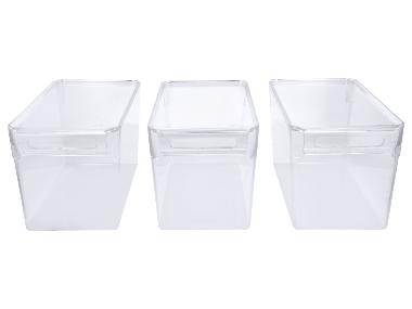 SILVERCREST® Sada organizérů do chladničky 5 l, 3 kusy