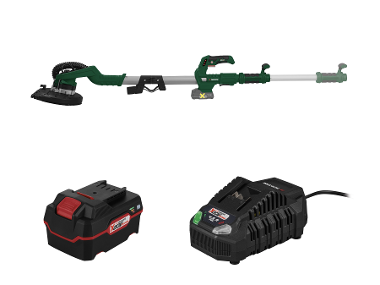 PARKSIDE® Aku nástěnná a stropní bruska PWDSA 20-Li A1, 4 Ah