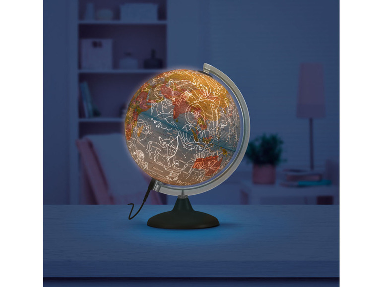  Zobrazit na celou obrazovku LIVARNO home Svíticí glóbus, Ø 25 cm - Obrázek 4