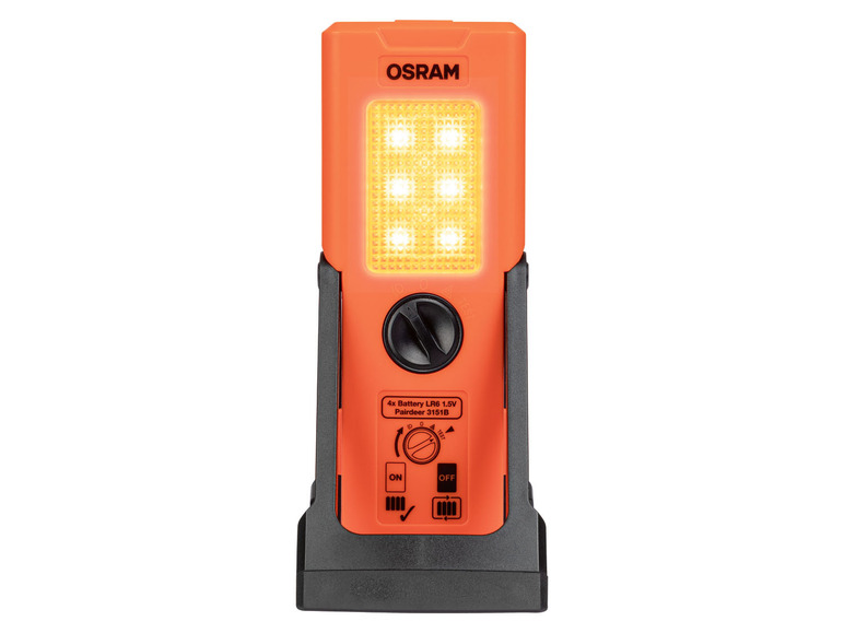  Zobrazit na celou obrazovku OSRAM LED výstražné světlo / baterka TA19 - Obrázek 4