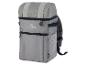 Šedý batoh Crivit, více přihrádek.