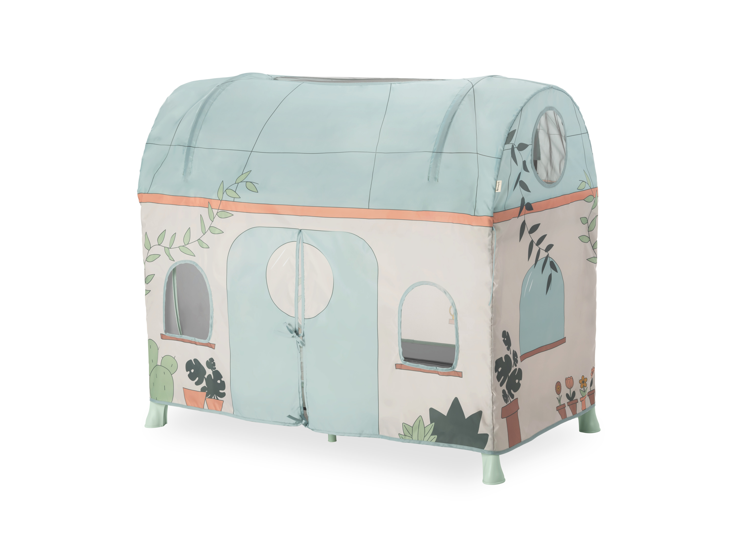 hauck Hrací stan na cestovní postýlku (květiny)