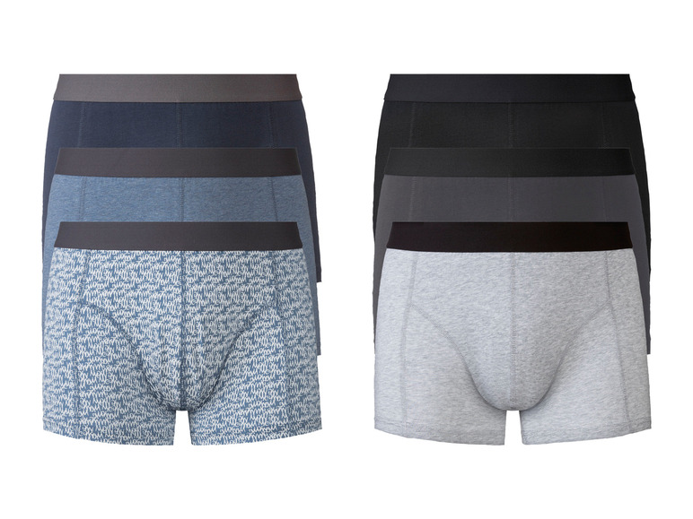  Zobrazit na celou obrazovku LIVERGY® Pánské boxerky, 3 kusy - Obrázek 1