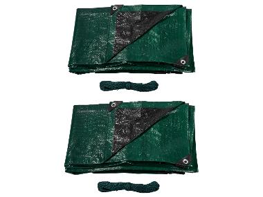 Univerzální ochranná plachta, 2 x 3 m, 2dílná sada