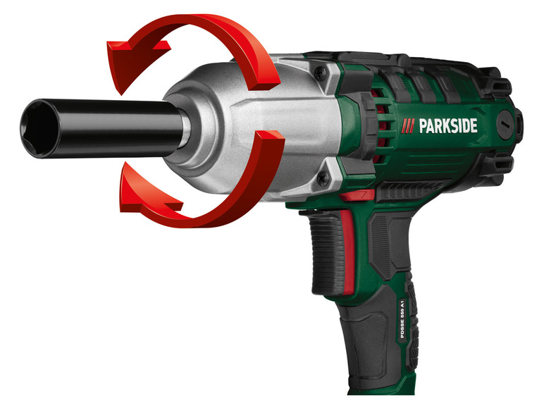  Zobrazit na celou obrazovku PARKSIDE® Elektrický rázový utahovák PDSSE 550 A1 - Obrázek 3