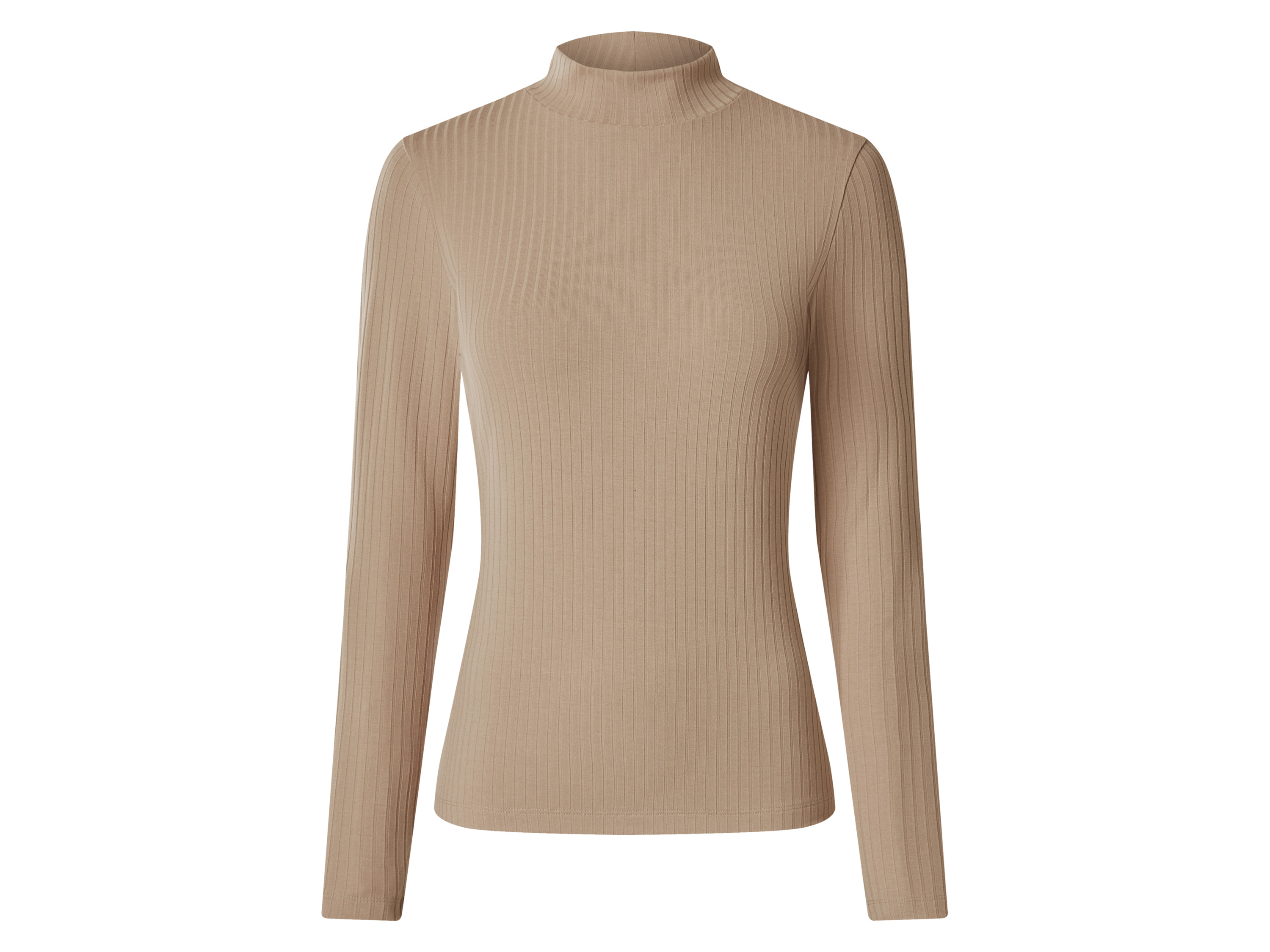 Esmara® Dámský vroubkovaný svetr (béžová, Xs(32/34))