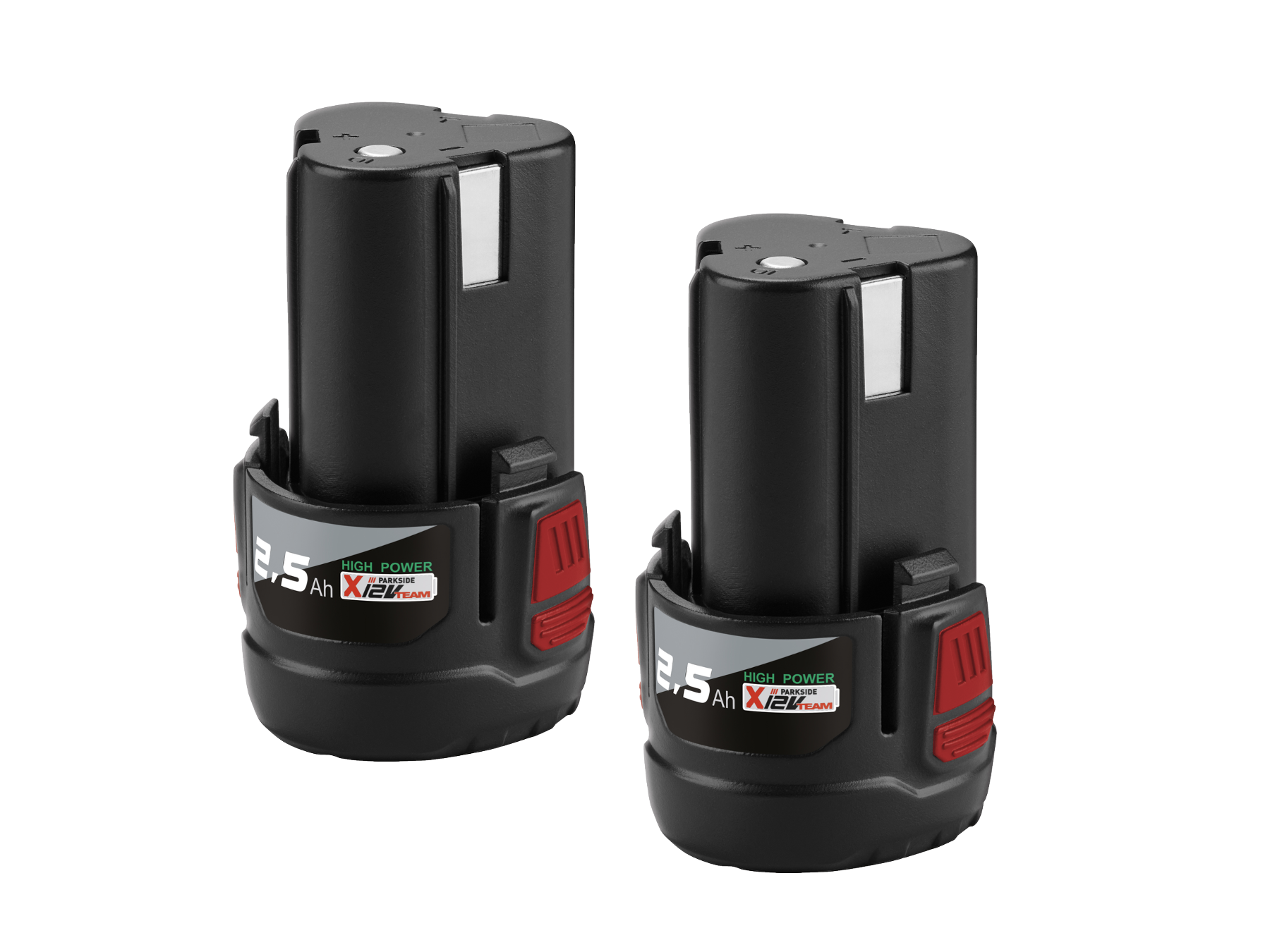 Parkside Performance® Sada akumulátorů 2,5 Ah Papk 12 2.5 B1, 2dílná
