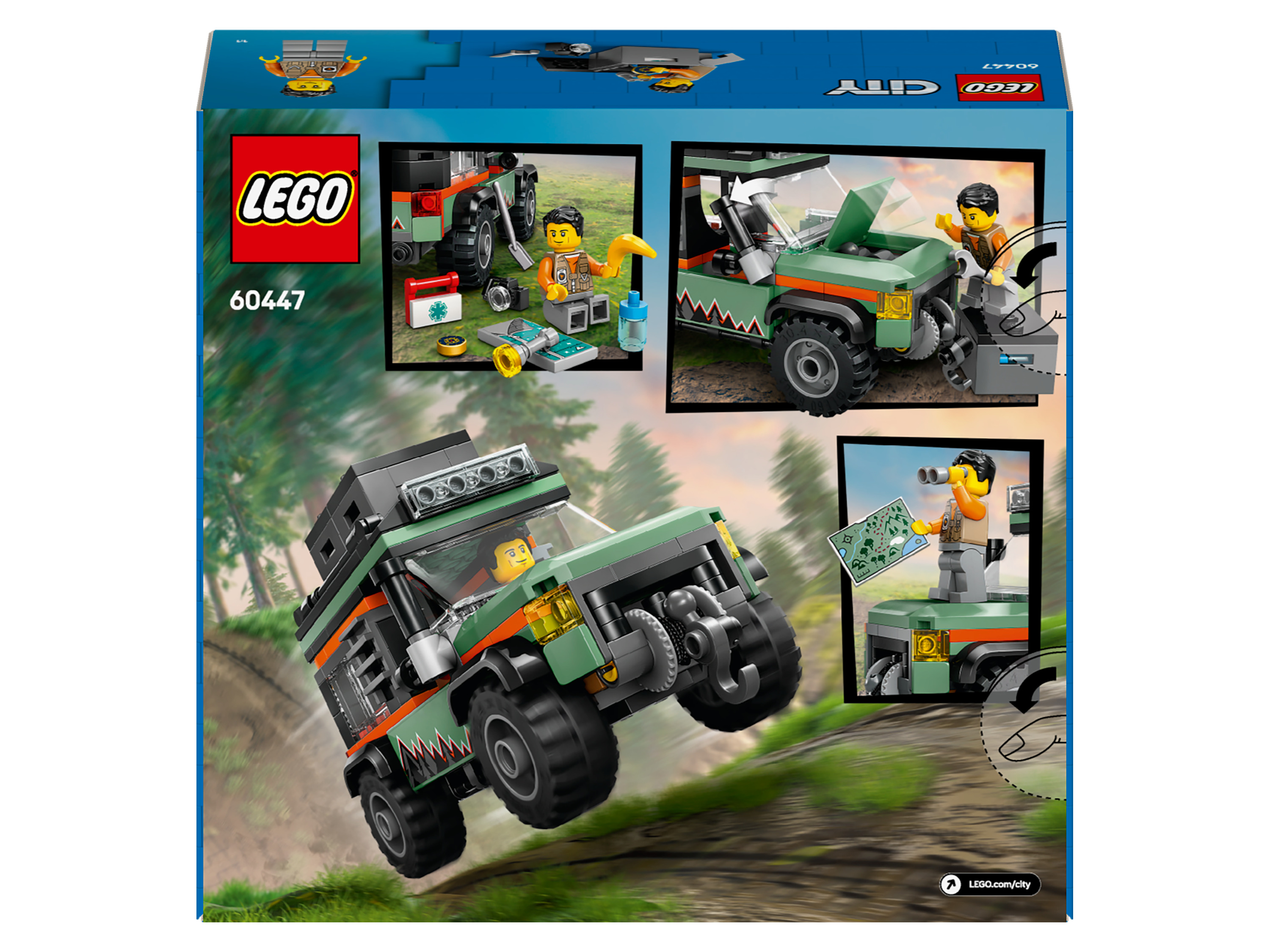 Lego® City 60447 Terénní horské nákladní auto 4x4