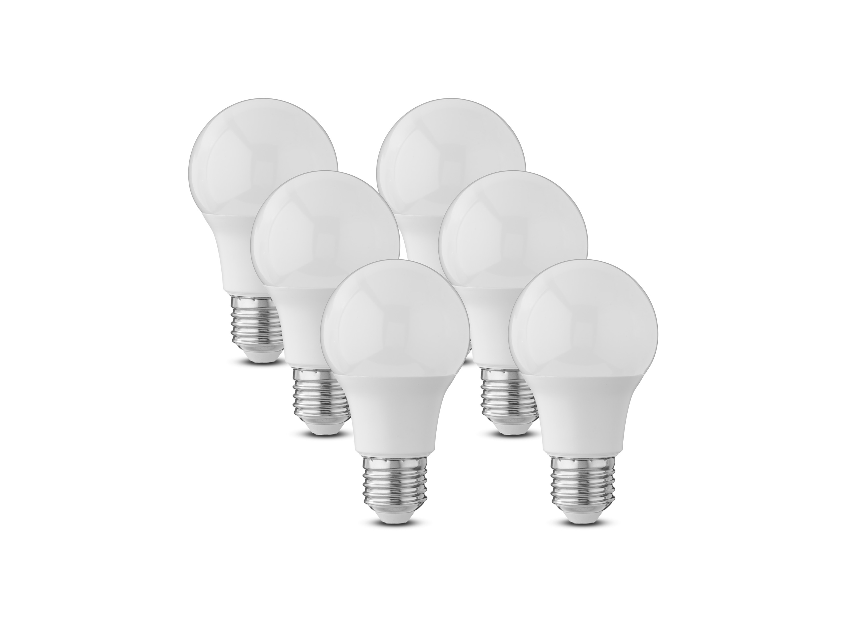 Livarno home LED žárovka, 6 kusů (žárovka E27 neutrální bílá)