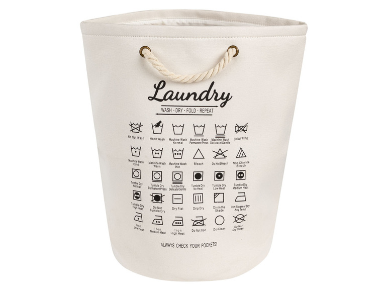 AquaPur Koš na prádlo, 45 l (Laundry Rules)