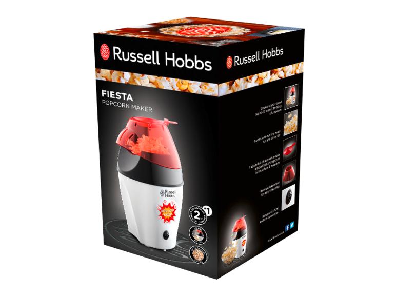 Popcorn stroj Russell Hobbs Fiesta v balení.