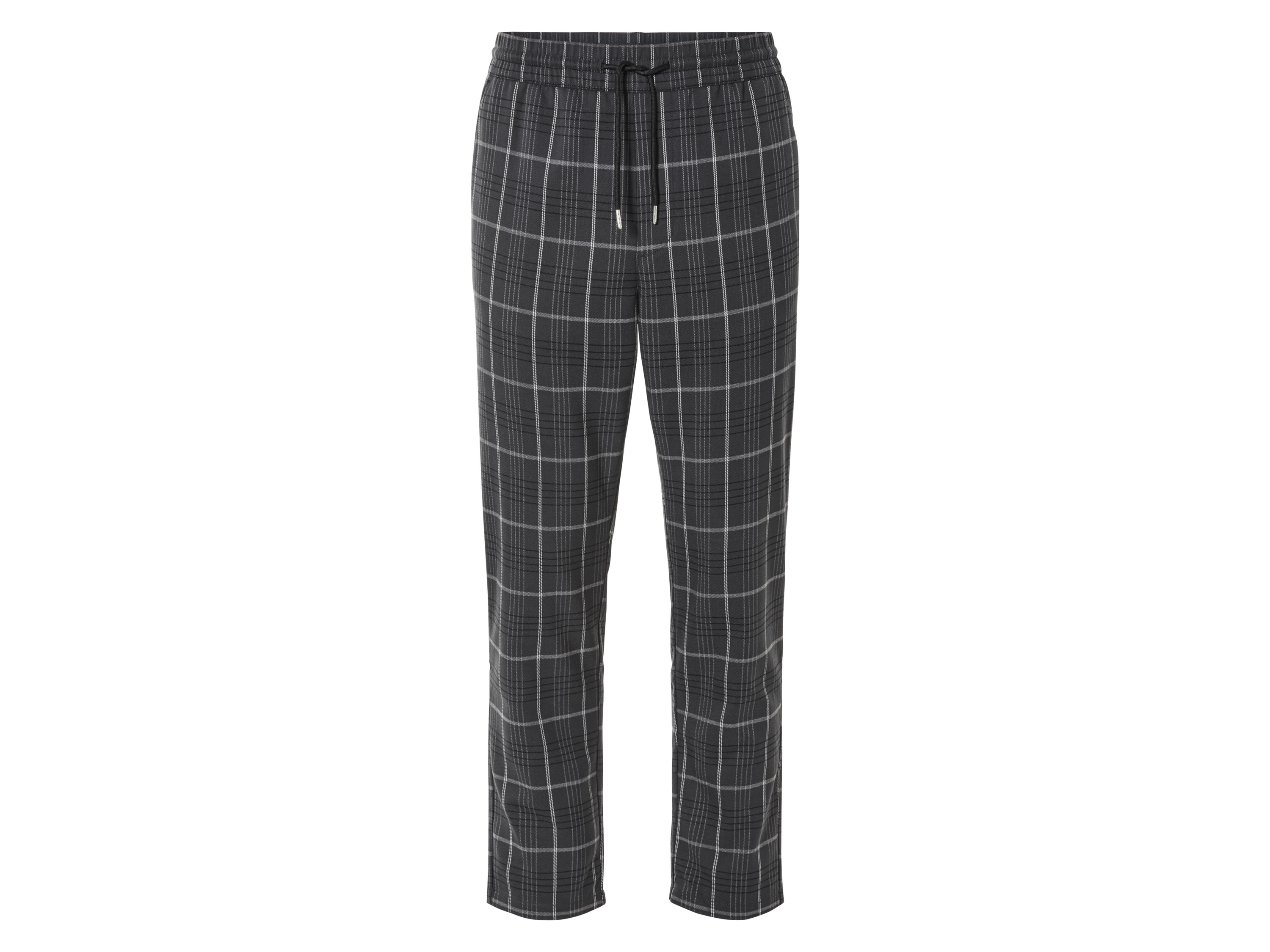 Livergy® Pánské kalhoty "Jogger" (S (44/46), šedá/bílá)