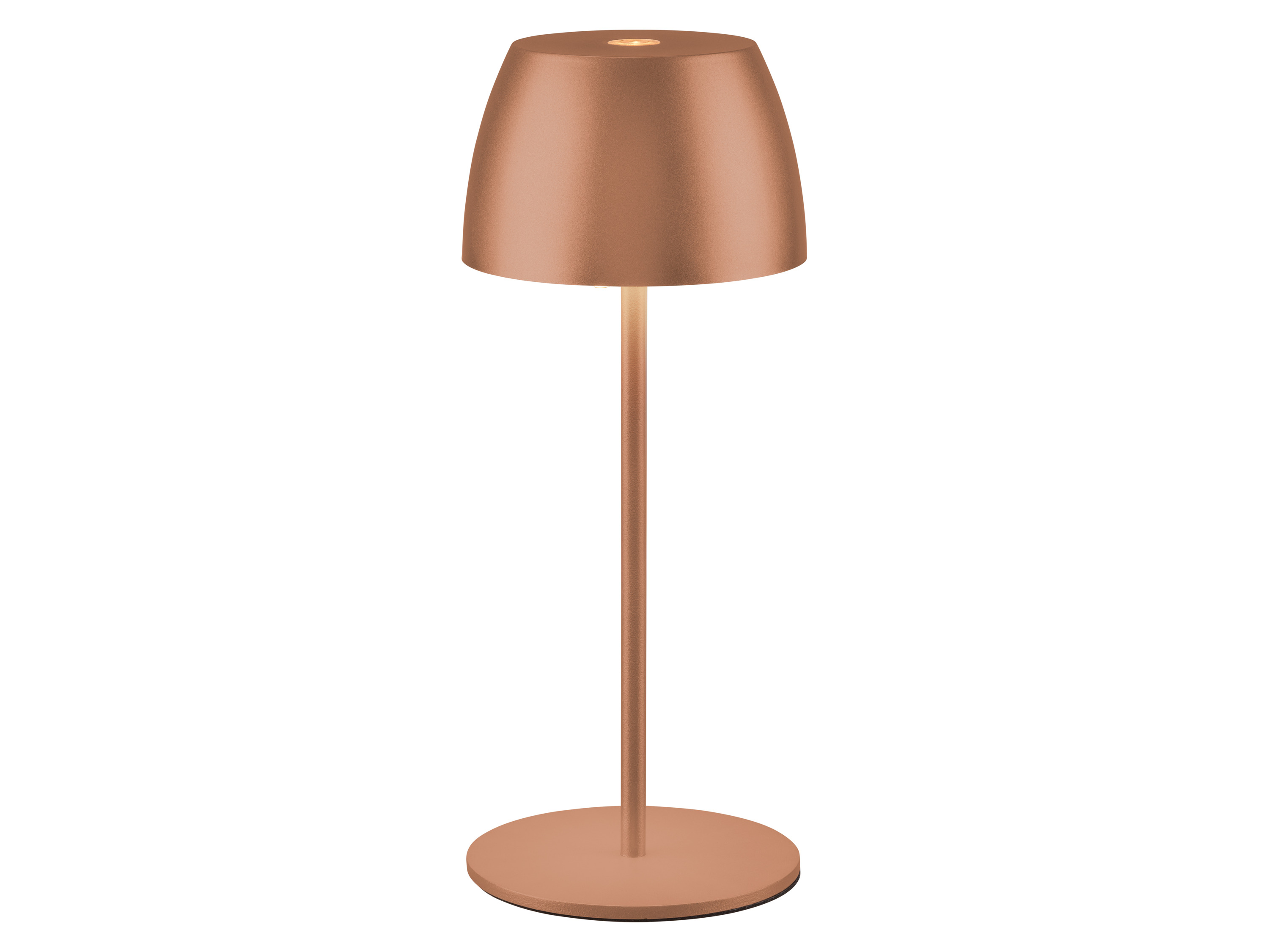 Livarno® Aku stolní LED lampa Stockholm, 20 cm (bronzová)