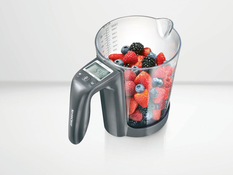  Zobrazit na celou obrazovku SILVERCREST® KITCHEN TOOLS Odměrka s digitální váhou - Obrázek 2