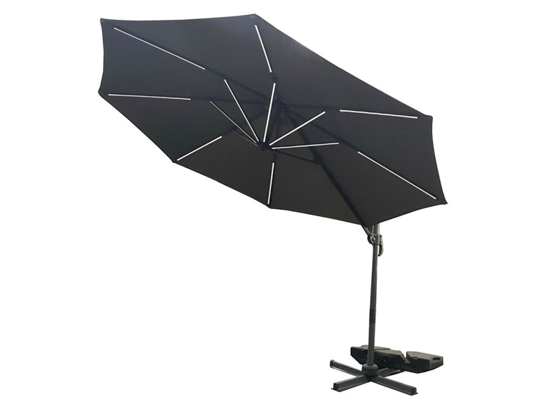  Zobrazit na celou obrazovku LIVARNO home Solární LED slunečník - Obrázek 2