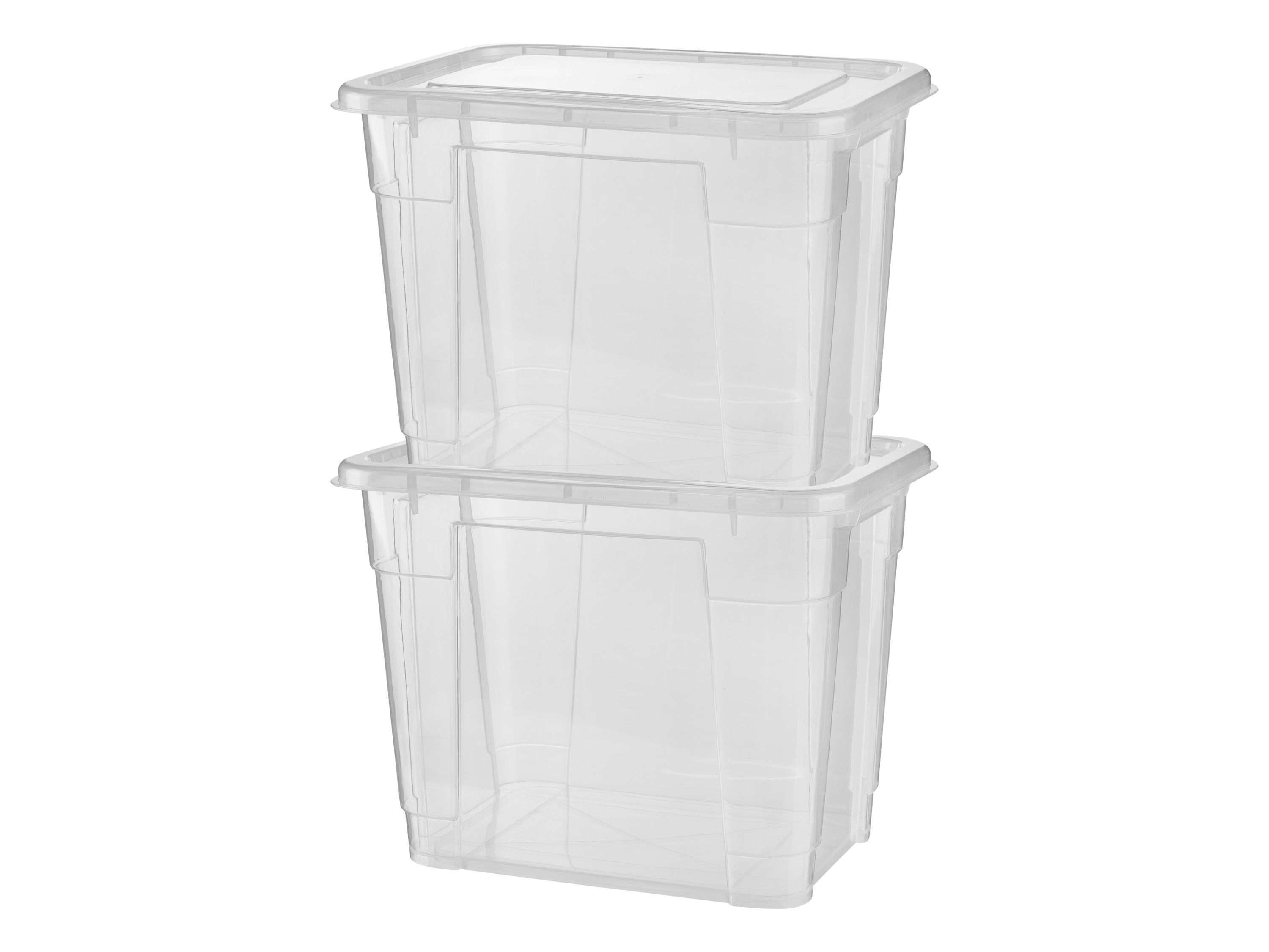 W5 Úložný box s víkem, 20 l, 2 kusy