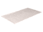 Obdélníková světle béžová dlaždice s geometrickým vzorem.
