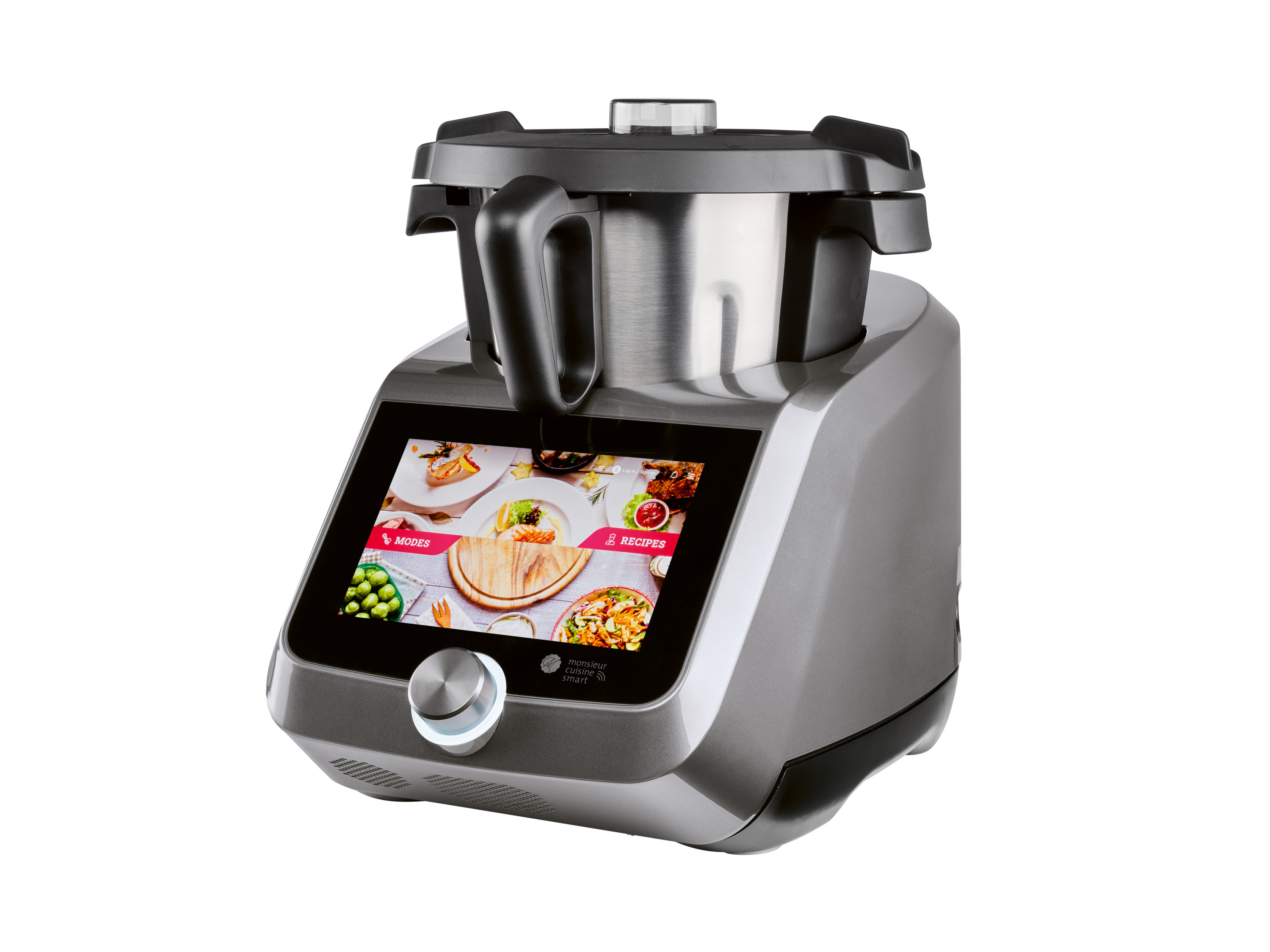 SILVERCREST® KITCHEN TOOLS Monsieur Cuisine Smart Metallic Titanium SKMS 1200 B1