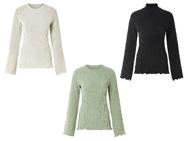 esmara® Dámské triko s dlouhými rukávy