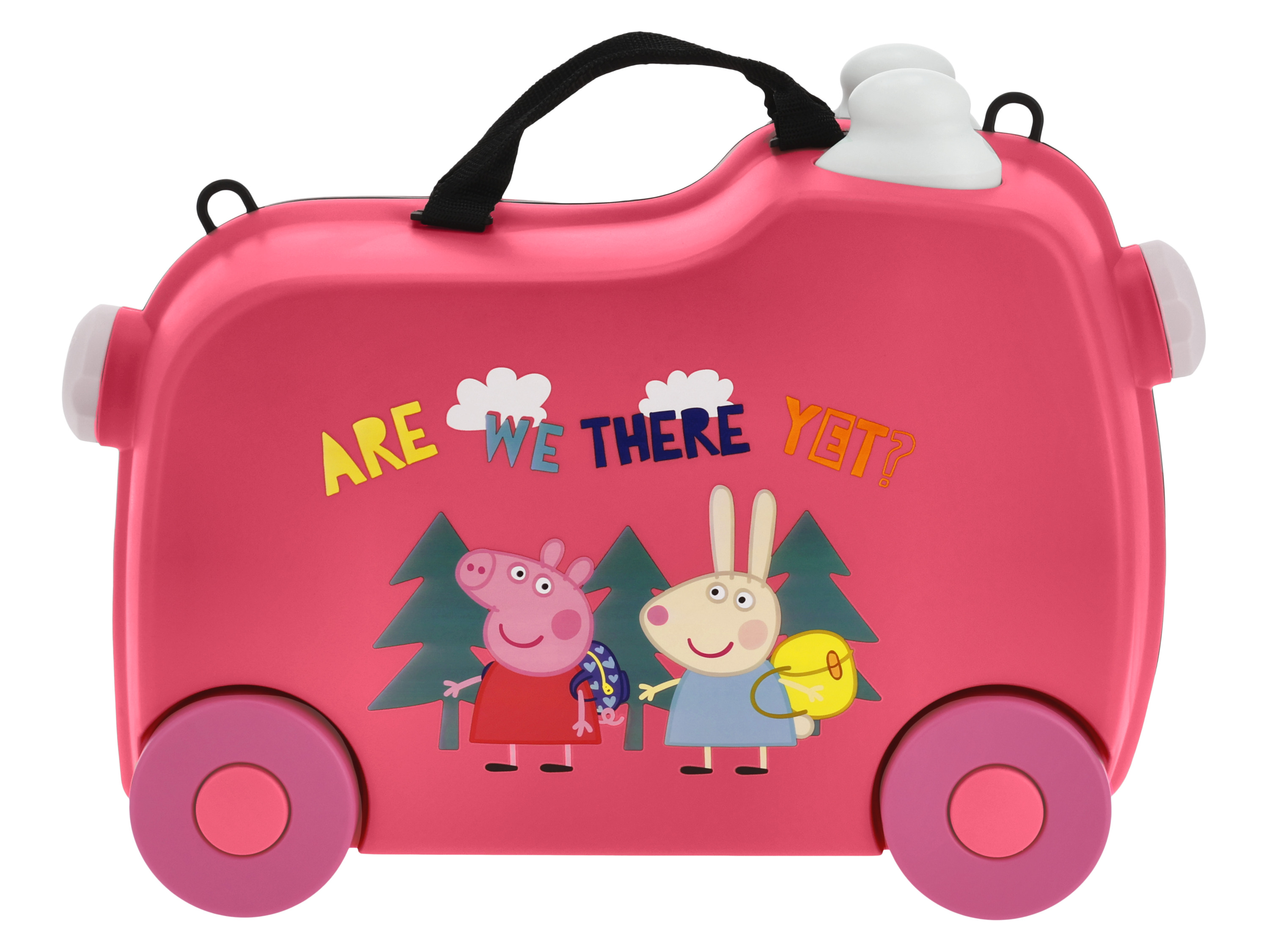 Dětský cestovní kufr Prasátko Peppa (růžová)