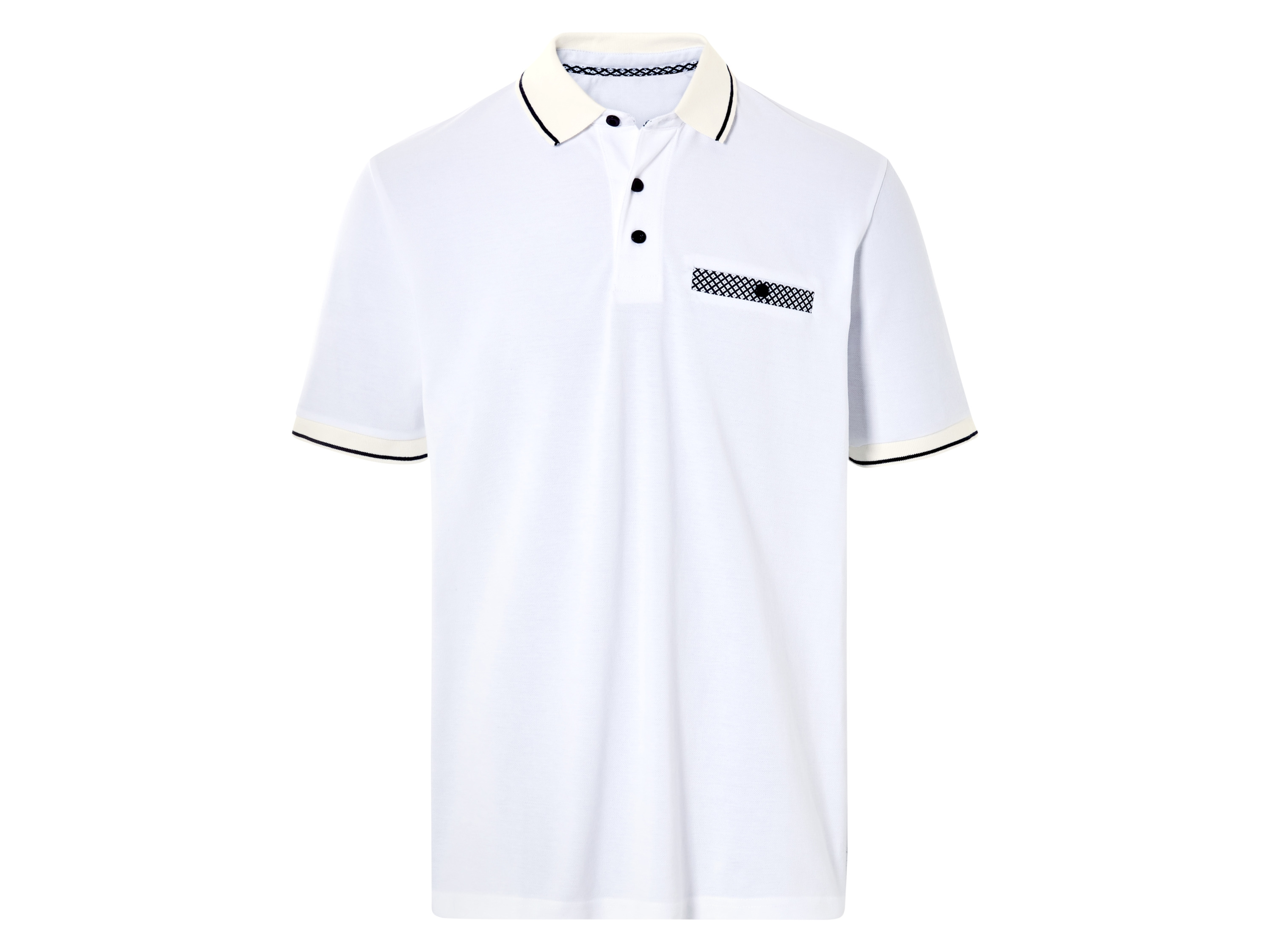 Livergy® Pánské polotriko "Regular Fit" (bílá, XL (56/58))
