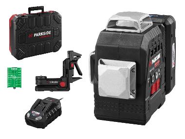 PARKSIDE PERFORMANCE® Aku křížový liniový laser PKLLP 3360 A1, Smart 4 Ah