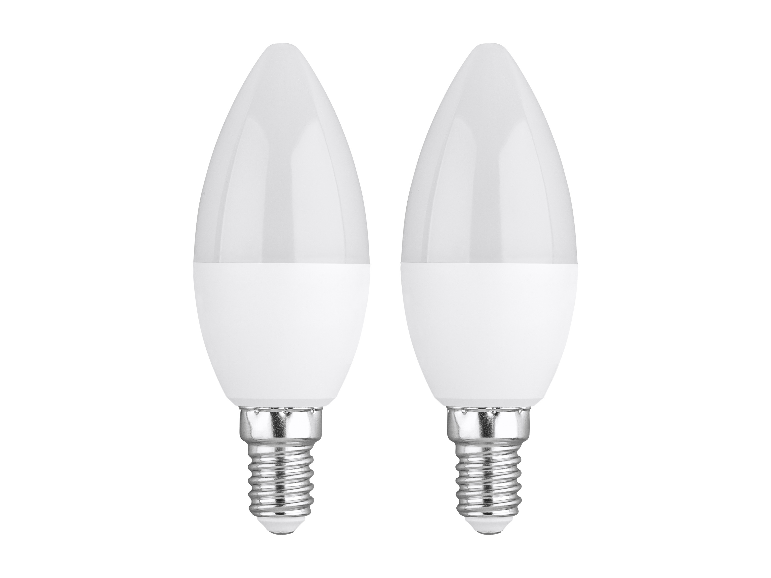Livarno home LED žárovka, 2 kusy (4,2 W E14 svíčka)