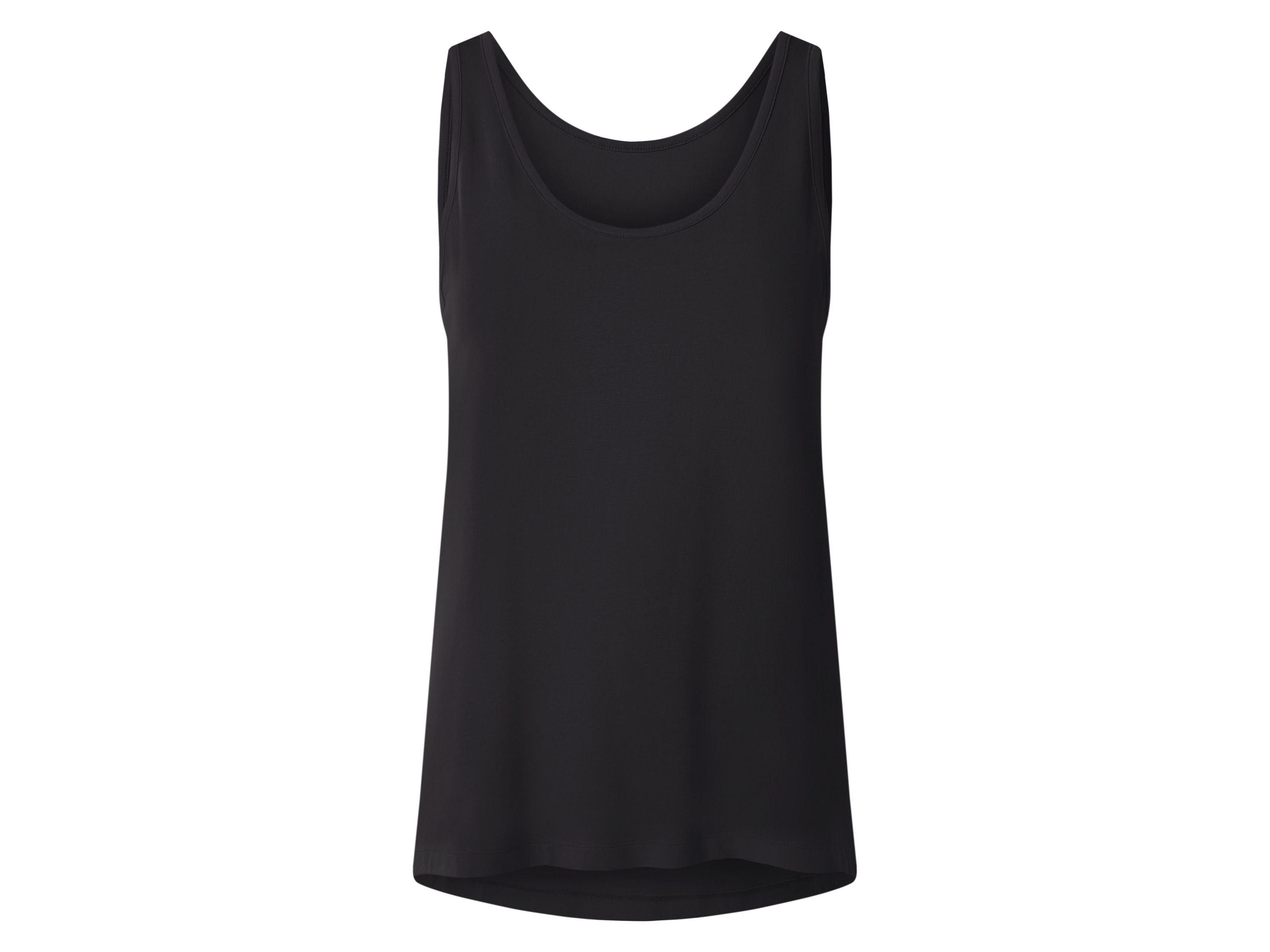Esmara® Dámský top s BIO bavlnou (černá, S (36/38))
