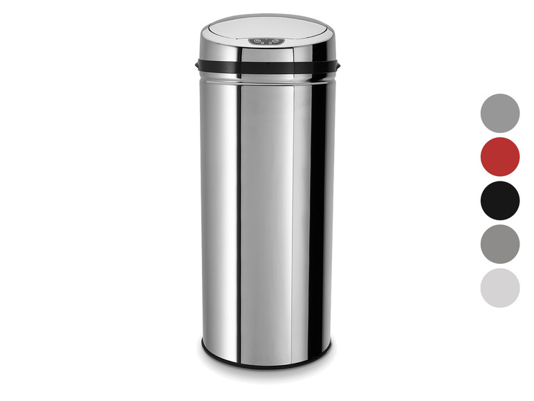  Zobrazit na celou obrazovku ECHTWERK Odpadkový koš s infračerveným senzorem INOX, 42 l - Obrázek 1