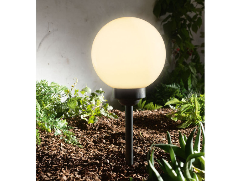  Zobrazit na celou obrazovku LIVARNO home Solární LED kulaté svítidlo, Ø 20 cm - Obrázek 4