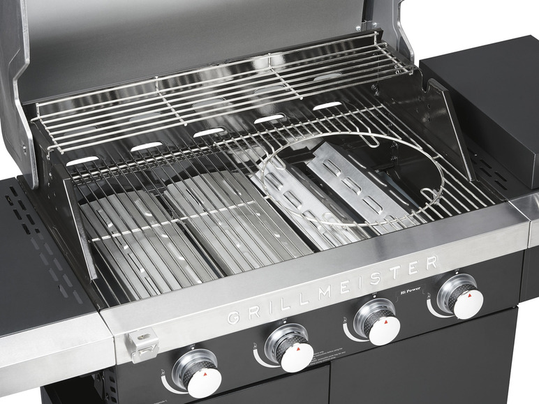  Zobrazit na celou obrazovku GRILLMEISTER Plynový gril 19,7 kW, 4 + 1 keramický hořák - Obrázek 11