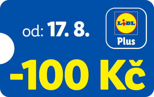 Pečeť s textem: od: 17. 8. -100 Kč