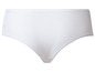 Bílé dámské kalhotky s krajka.