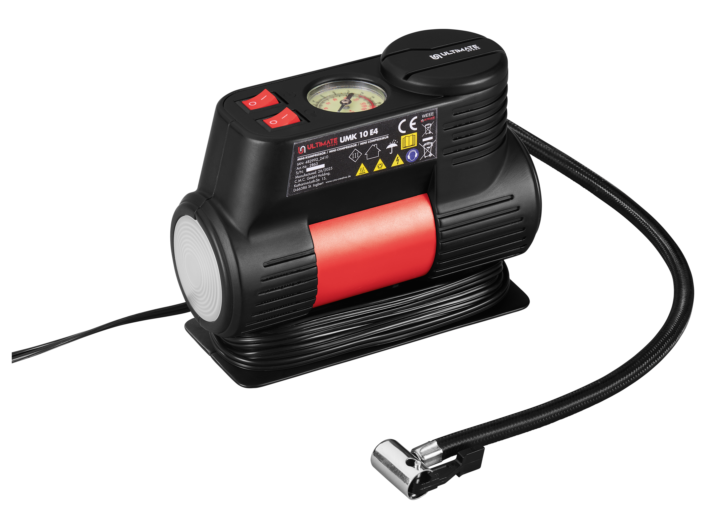 Ultimate Speed® Mini kompresor UMK 10 E4