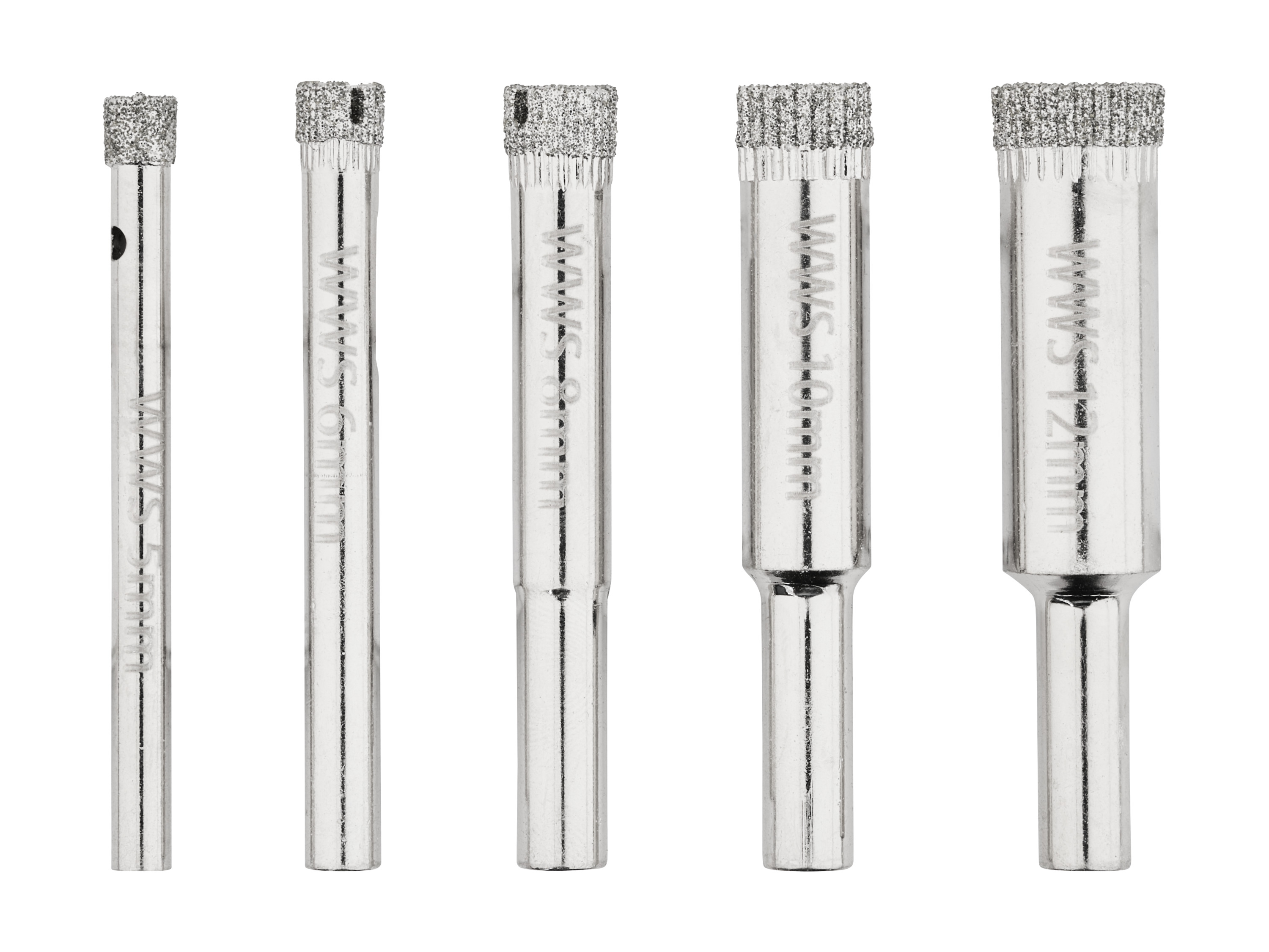 Parkside® Multifunkční vrtáky / Děrovací vrtáky / Vrtáky na sklo a dlaždice (Vrtáky s diamantovým hrotem)