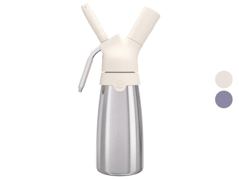 Bialetti sifón na šlehačku z nerezové oceli.