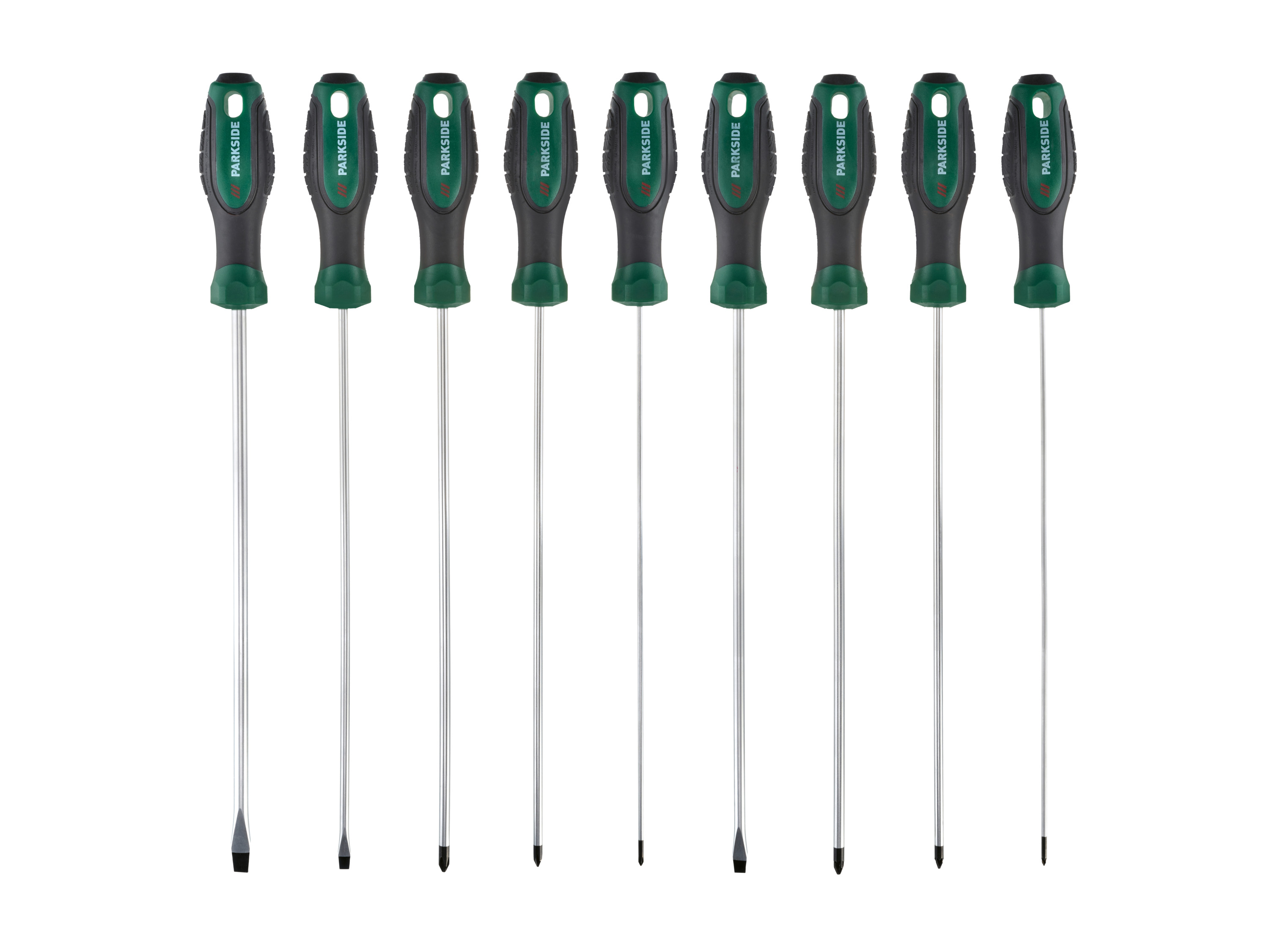 Parkside® Sada nástrčných klíčů, 5dílná / Sada dlouhých šroubováků, 9dílná (Sada dlouhých šroubováků)