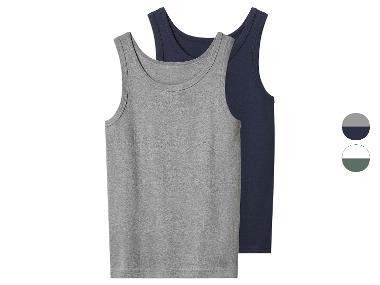 esmara® Chlapecký nátělník, 2 kusy