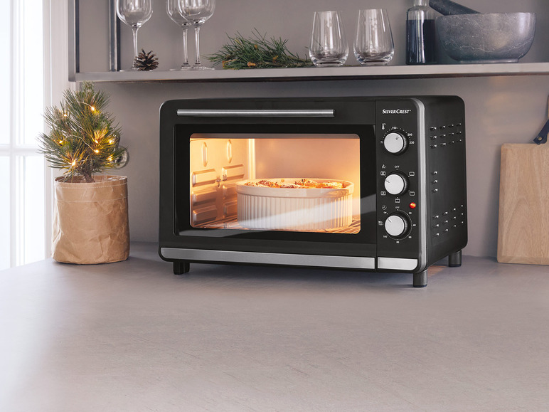  Zobrazit na celou obrazovku SILVERCREST® KITCHEN TOOLS Mini trouba na grilování a pečení SGBR 1500 D4 - Obrázek 13
