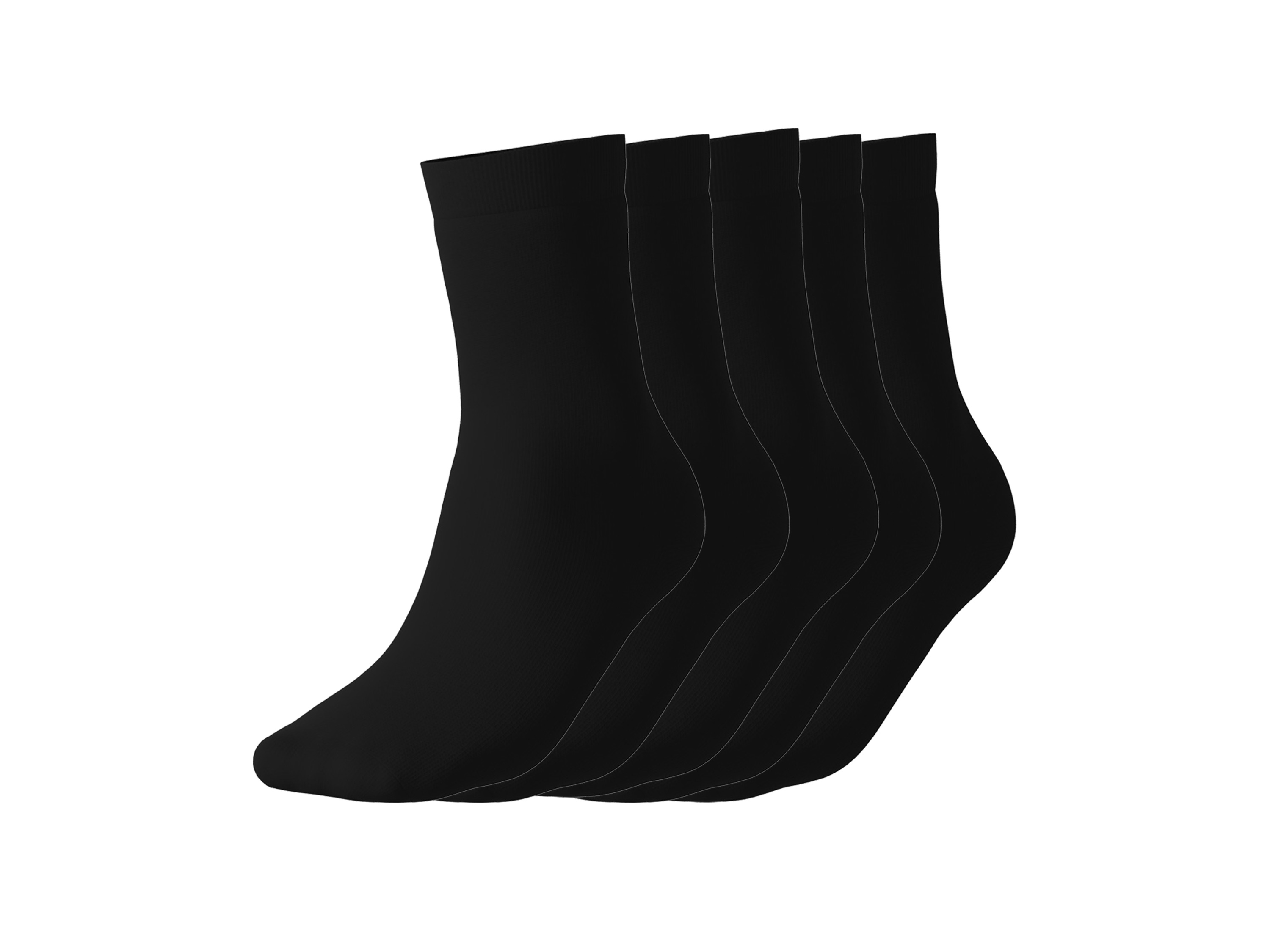 esmara® Dětské termo ponožky, 5 kusů (černá, 27-30)