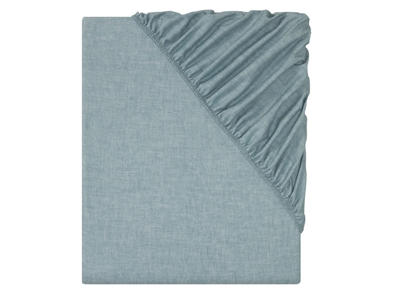  Zobrazit na celou obrazovku LIVARNO home Napínací zimní prostěradlo Chambray, 90–100 x 200 cm - Obrázek 3