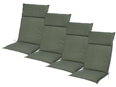 Sada potahů na křeslo Houston, 120 x 50 x 4 cm, 4dílná, zelená