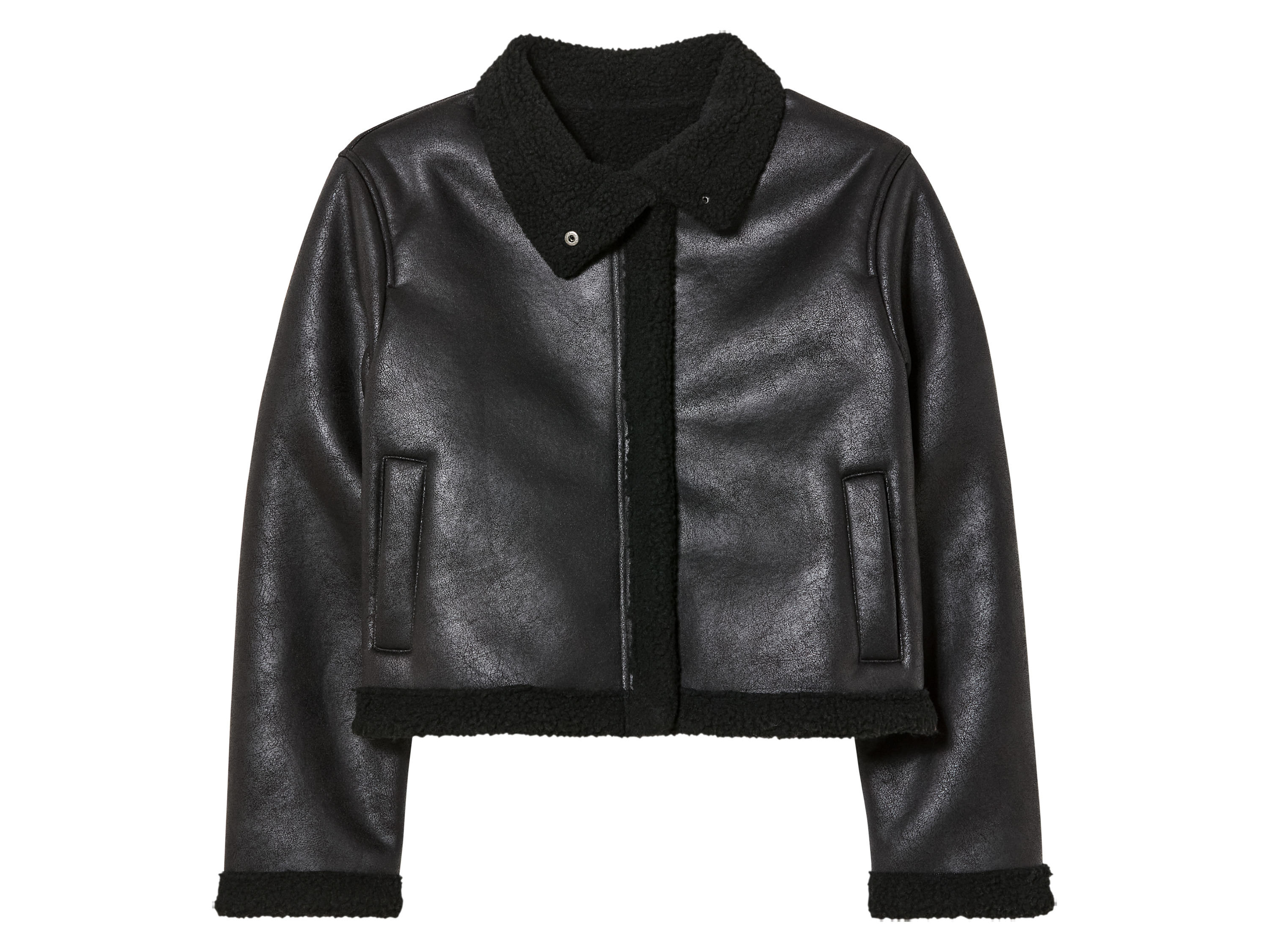 pepperts!® Dívčí bunda "Biker" (146, černá)