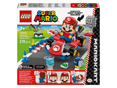 LEGO® Super Mario 72043 Mario Kart™ – Interaktivní LEGO® Mario™ a Standard Kart