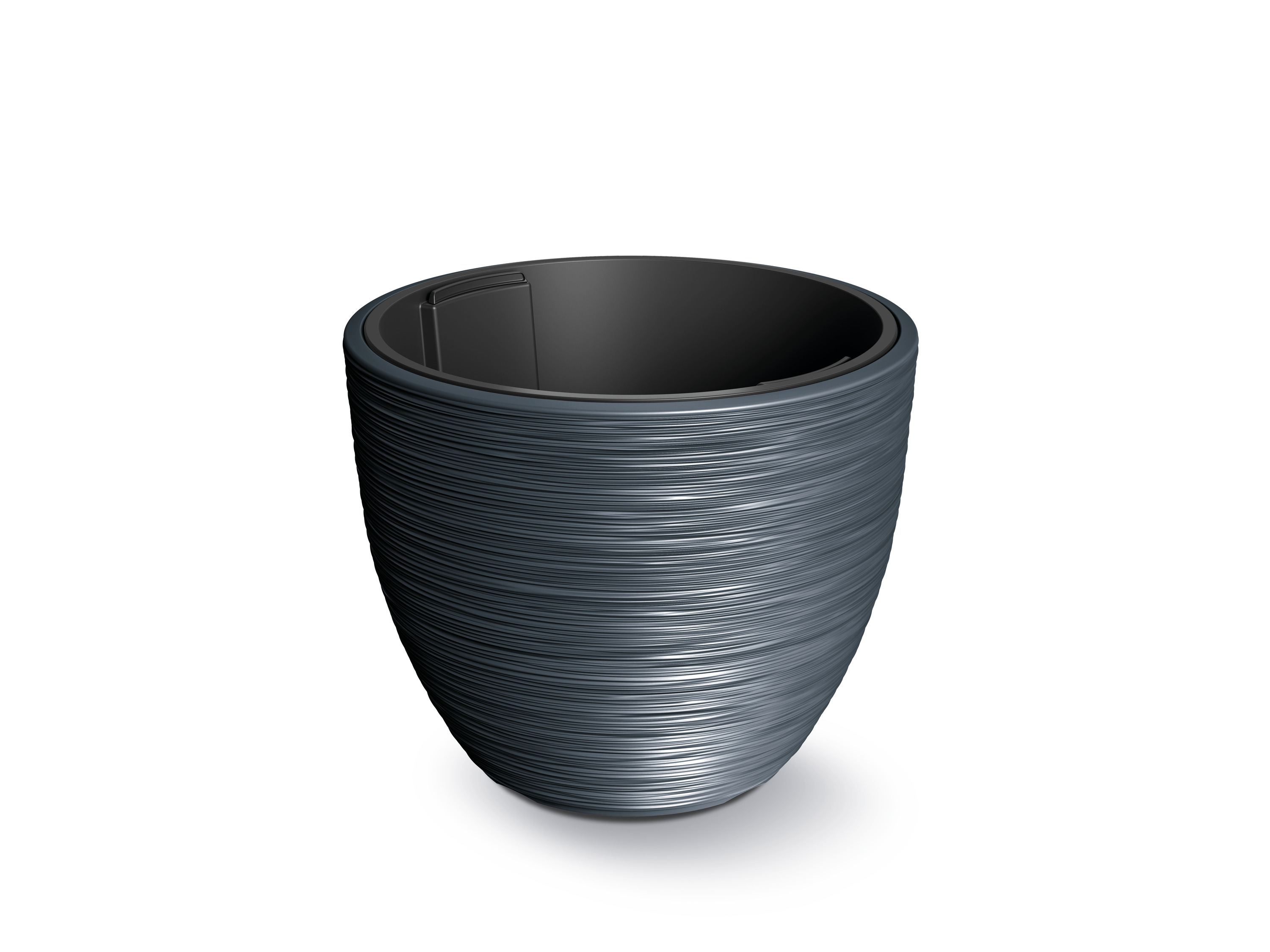Prosperplast Květináč Furu (antracitová, 385x470)