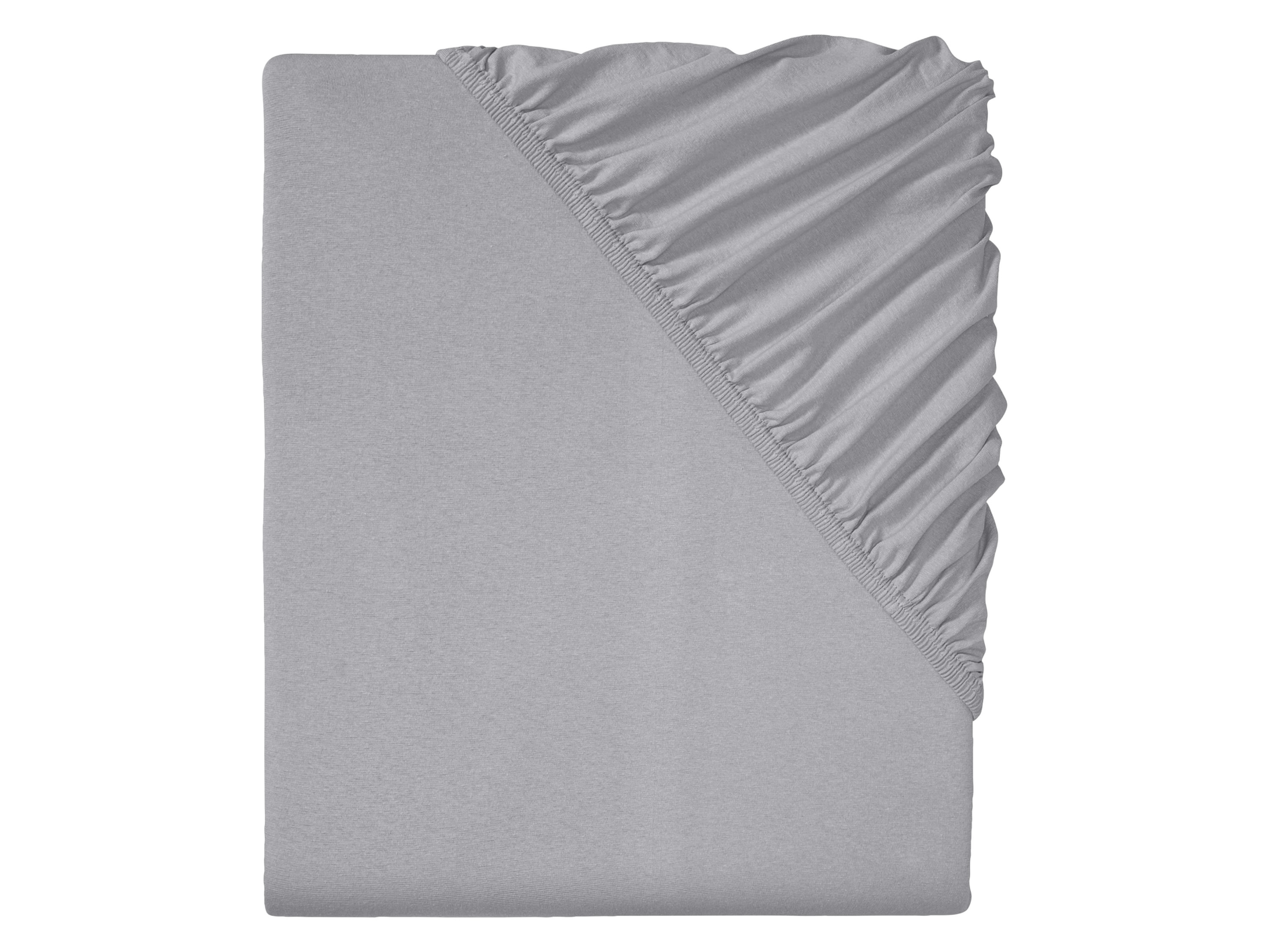Michalsky Napínací prostěradlo, 90–100 x 200 cm (šedá)