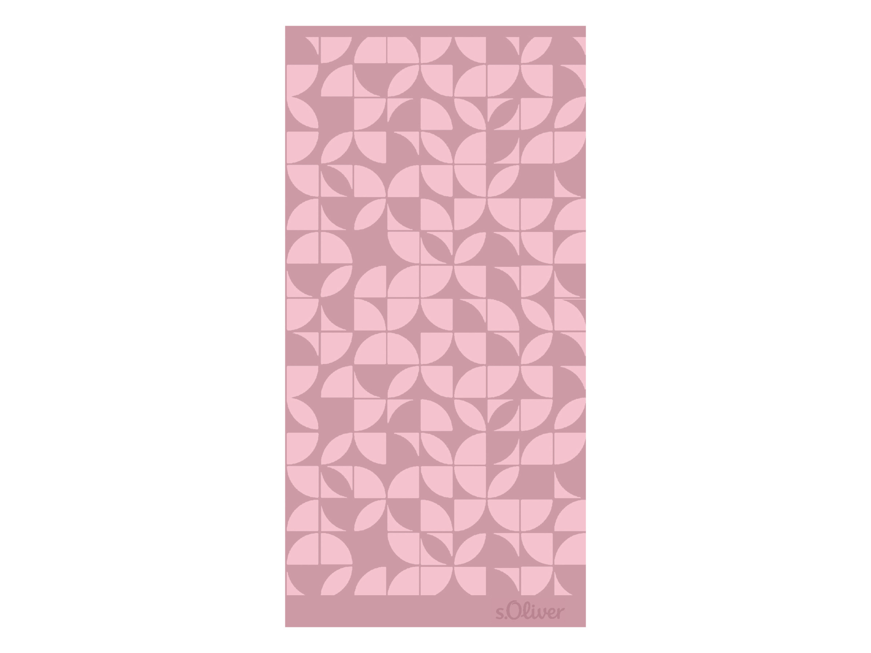 s.Oliver Froté ručník, 50 x 100 cm (světle růžová)